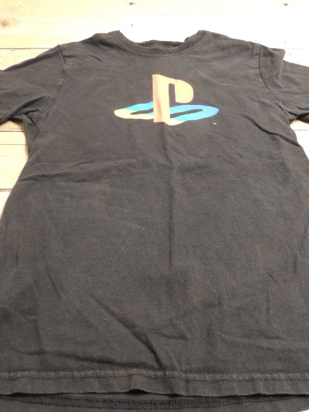 Officially Licensed PlayStation Classic Logo Graphic Tee - Boys Size 10/12